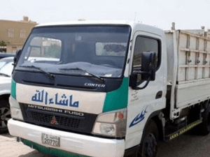 Abu Moaz for transporting belongings and camps