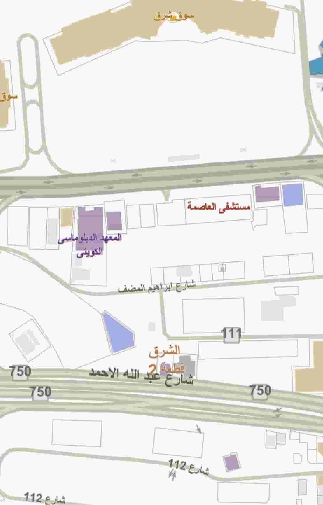 للبيع ارض في شرق 1270م