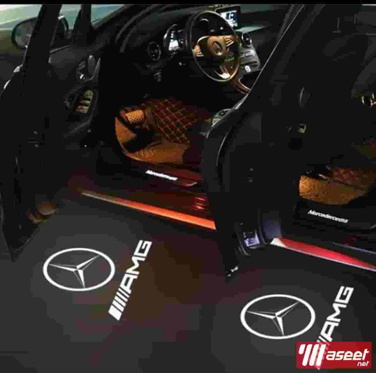 Welcome light projector for Mercedes Benz AMG SLK SLR