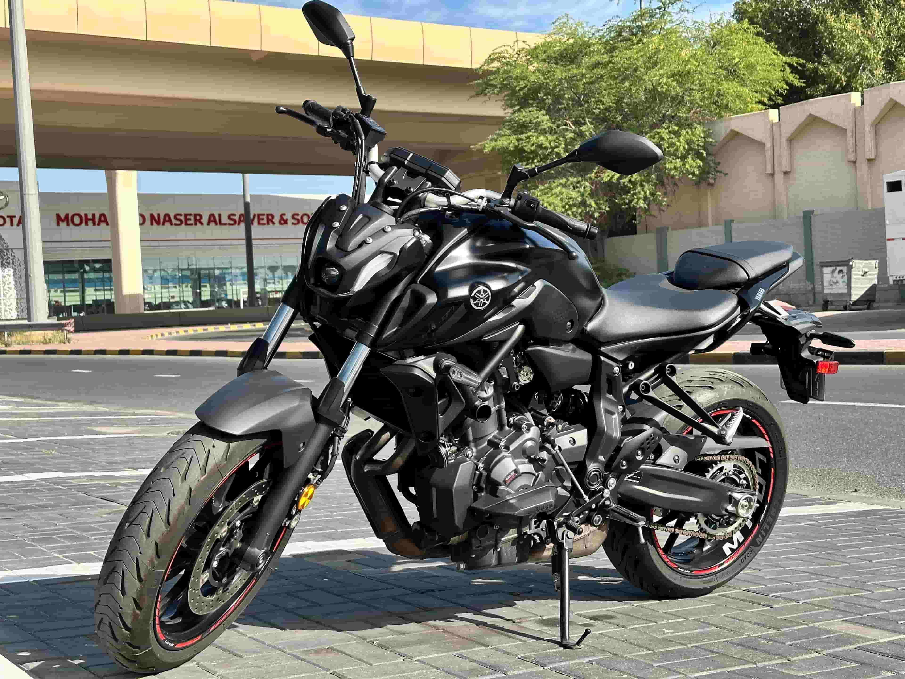 Yamaha MT07 model 2022