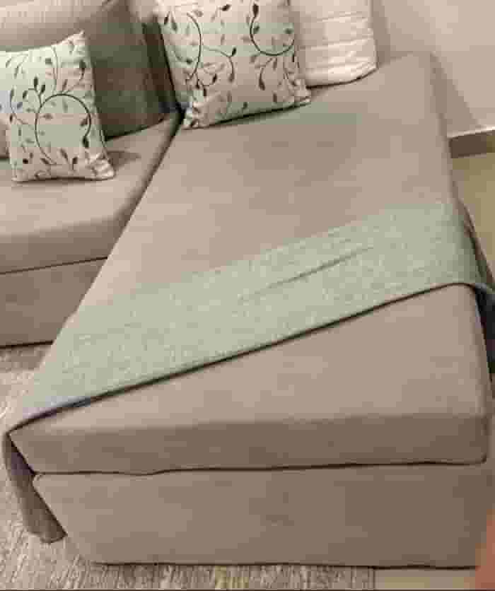 A sofa set for sale that is not used