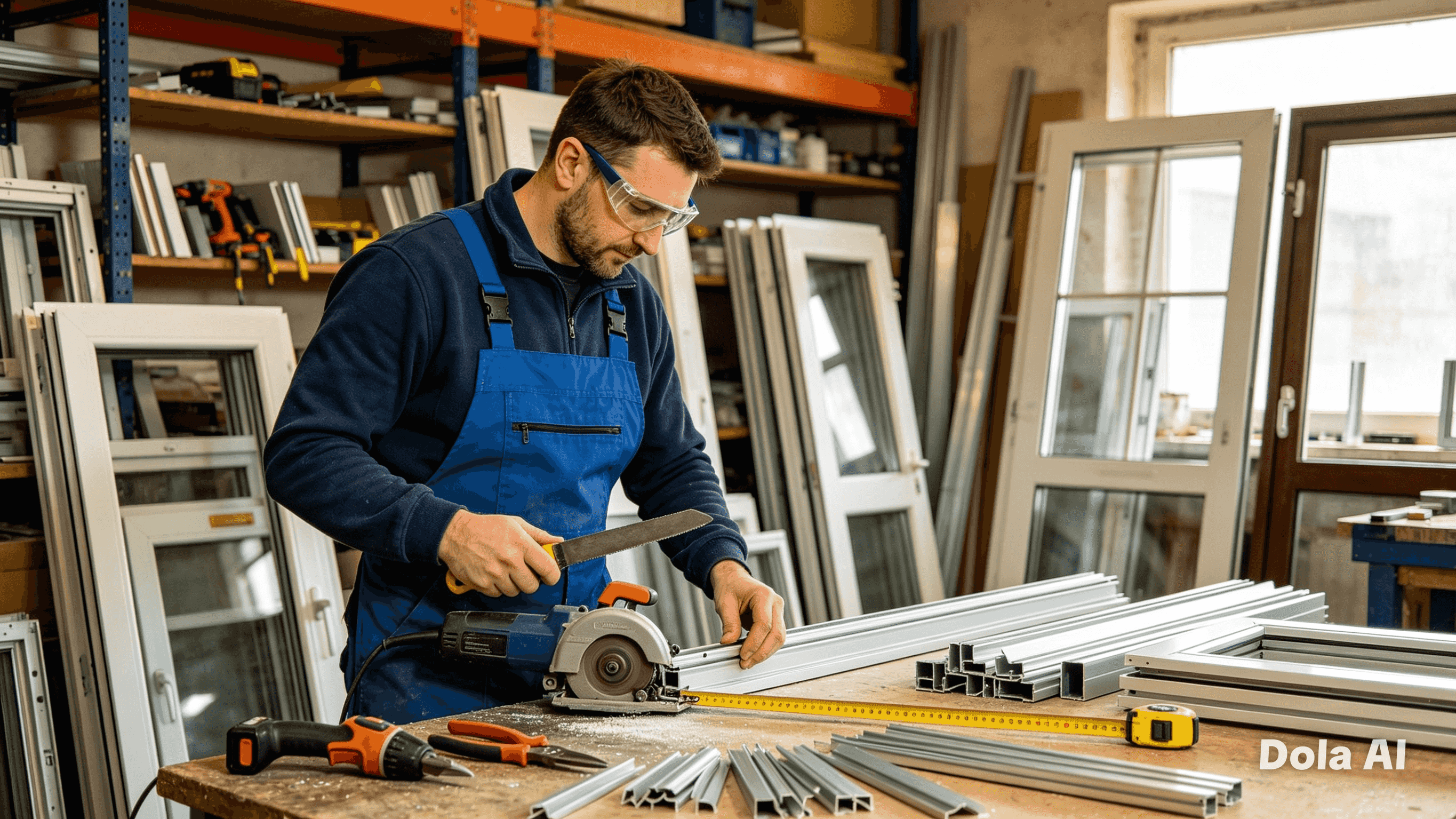 Aluminum technician and kitchen repair