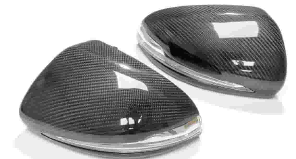 غطاء كاربون فايبر لمراية لمرسيدس بنز