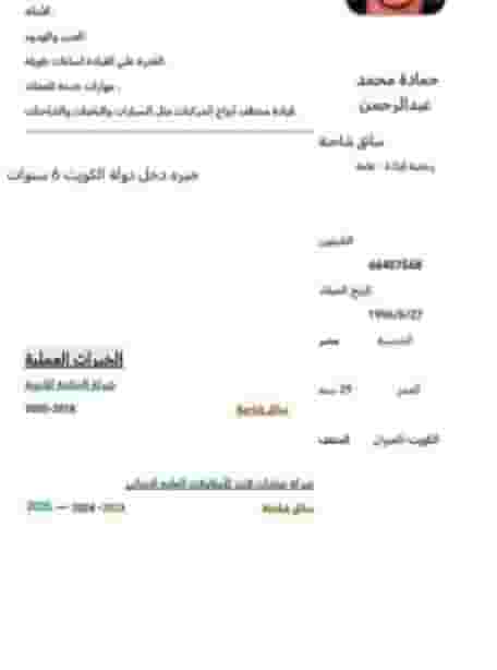 A driver with a public license looking for a job