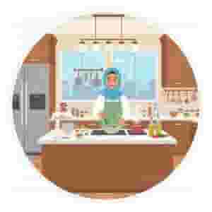 We are looking for a home chef