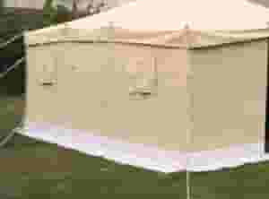 For sale, a 4-by-4 three-layer warm tent