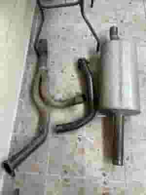 دبه بيق مافلر و واي بايب يو جي ار بحاله جداً ممتازه