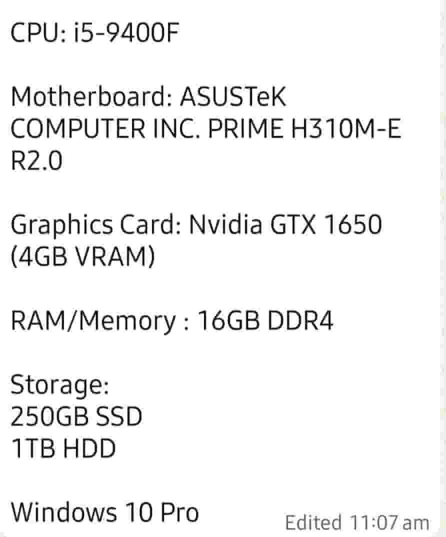 كمبيوتر بحاله ممتازه