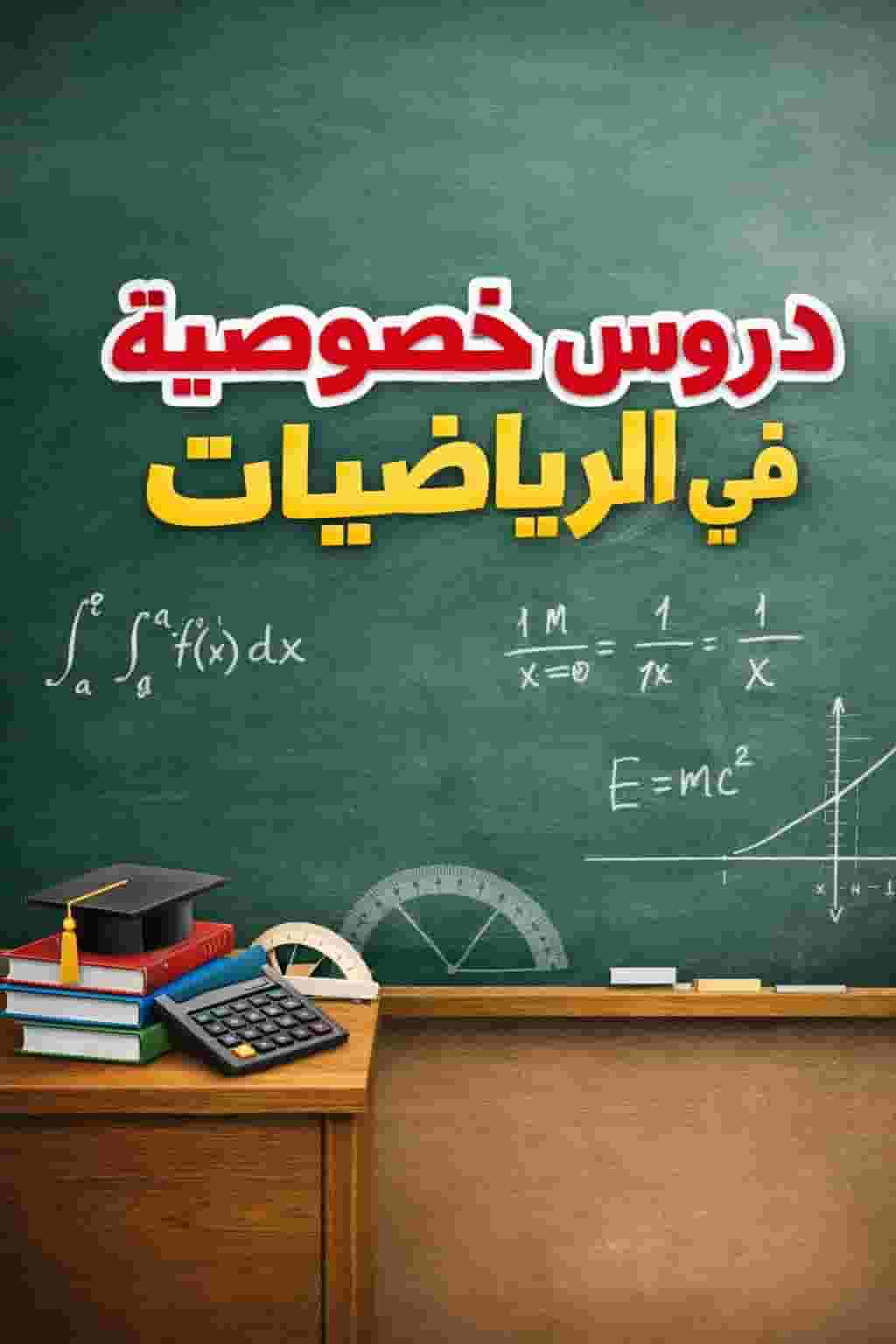 دروس خصوصية في الرياضيات للمرحلة الجامعية عن بُعد