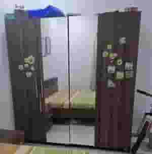  A bedroom with a mattress 