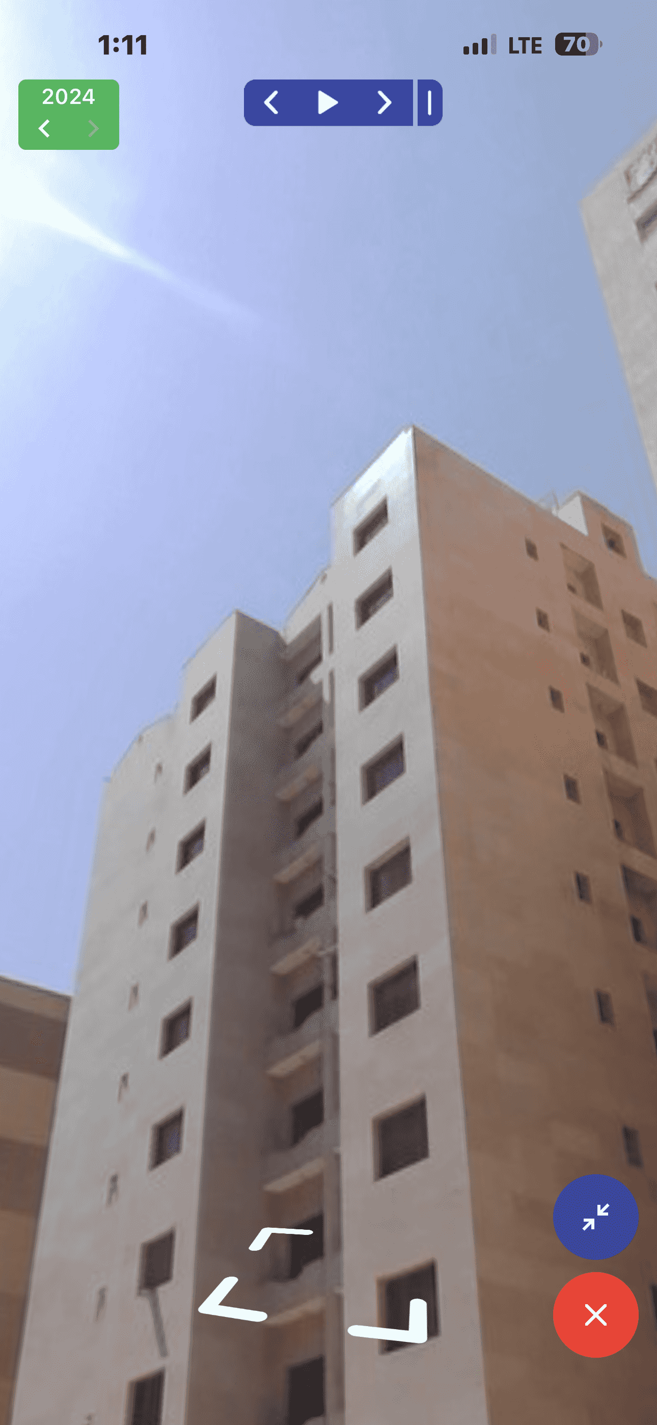 500 m building Al-Jahra corner