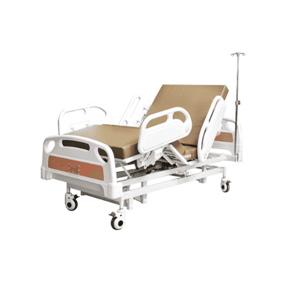 There is an electric medical bed available