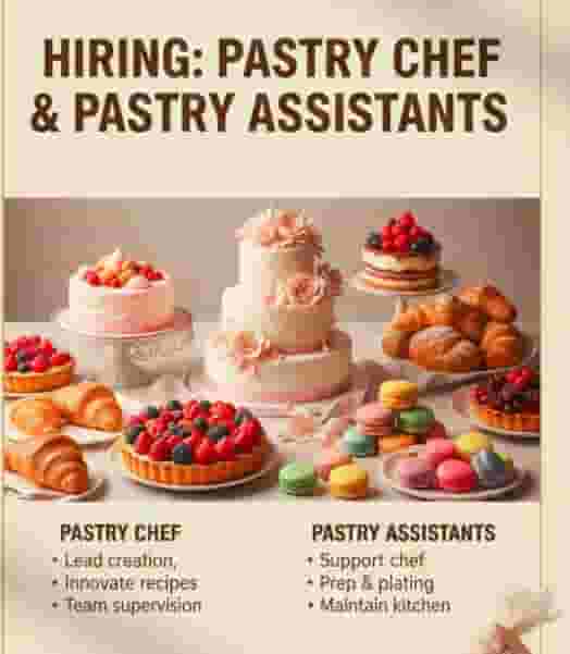 إعلان وظيفة: فريق المعجنات