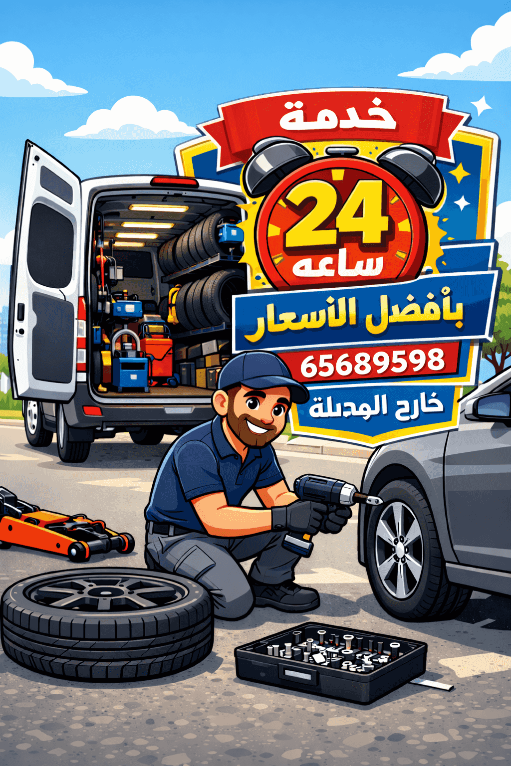 بنشر متنقل جميع مناطق الكويت 