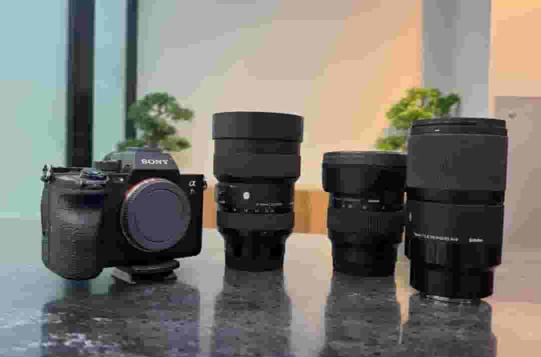 كاميرا سوني A7s III + عدسات 3