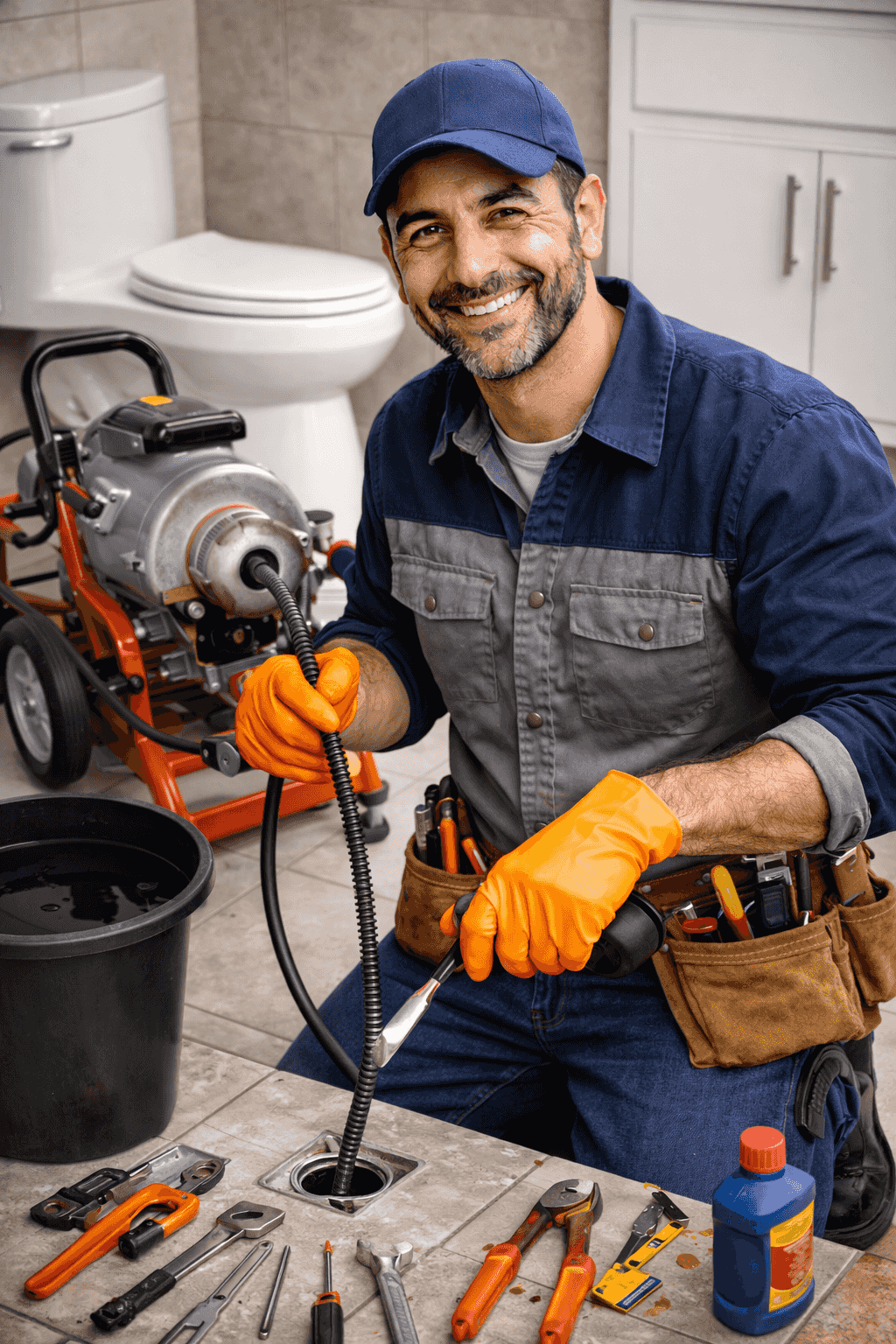 Sewer technician Sewer and sewage service
