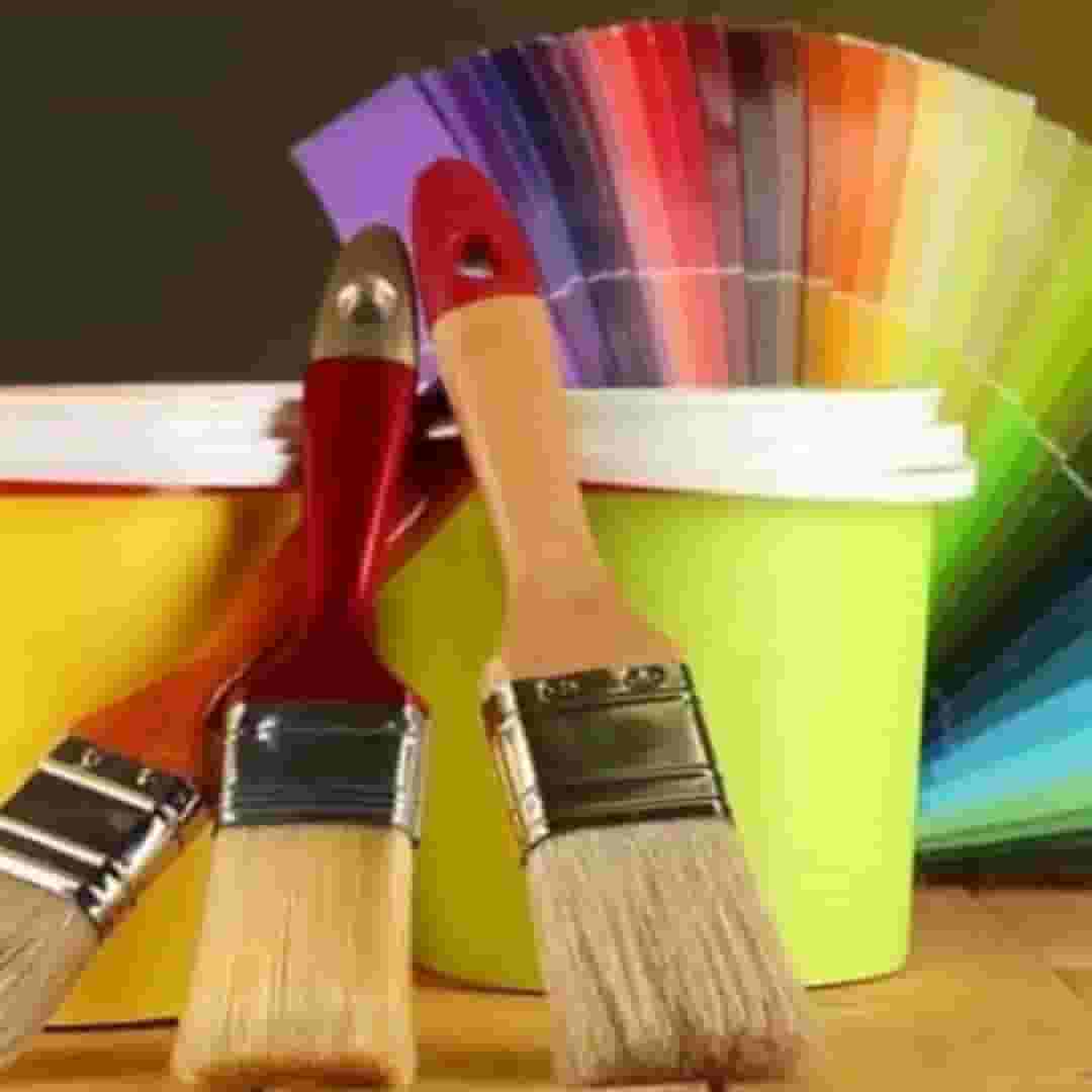 A good paint and cheap gypsum board installation