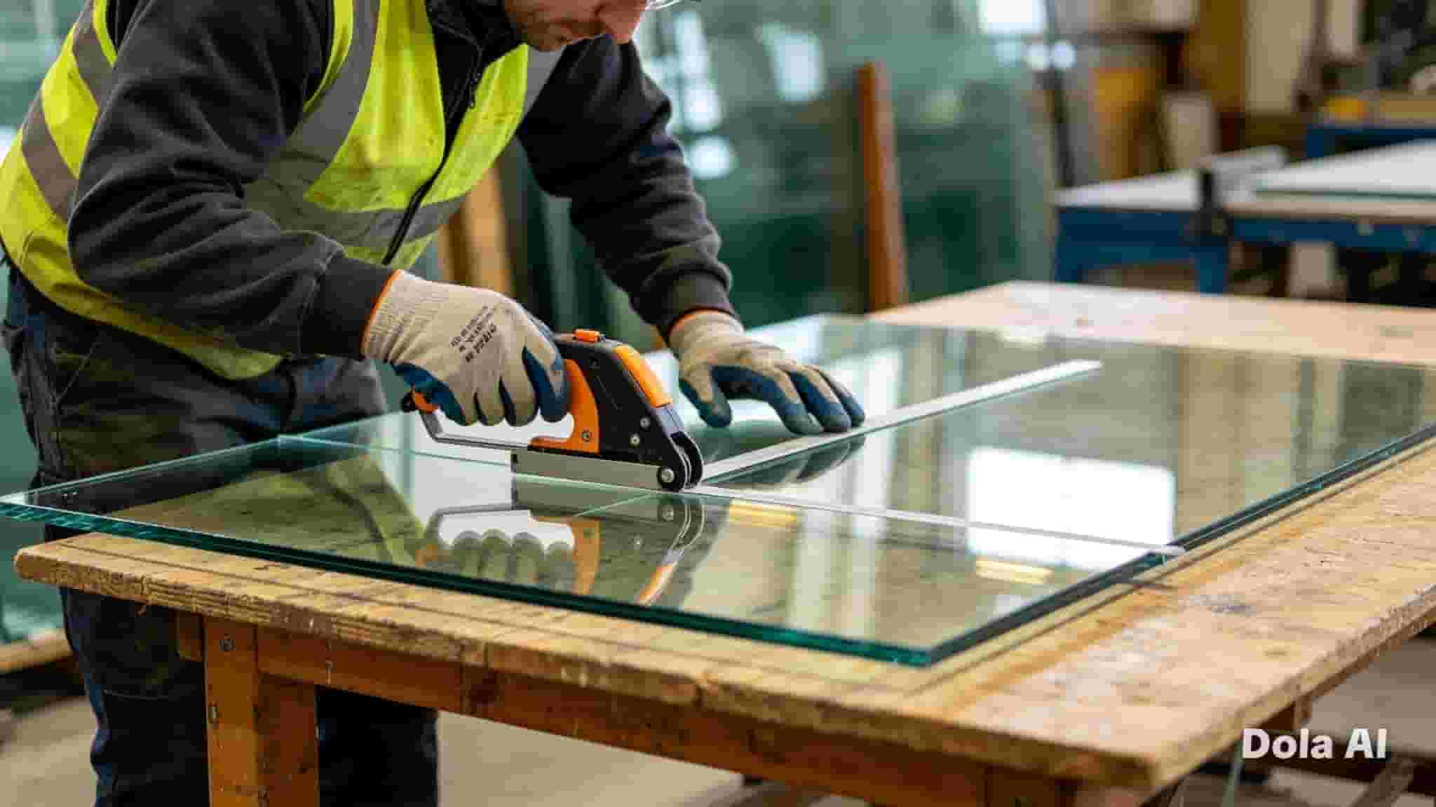 Specialized glass technician