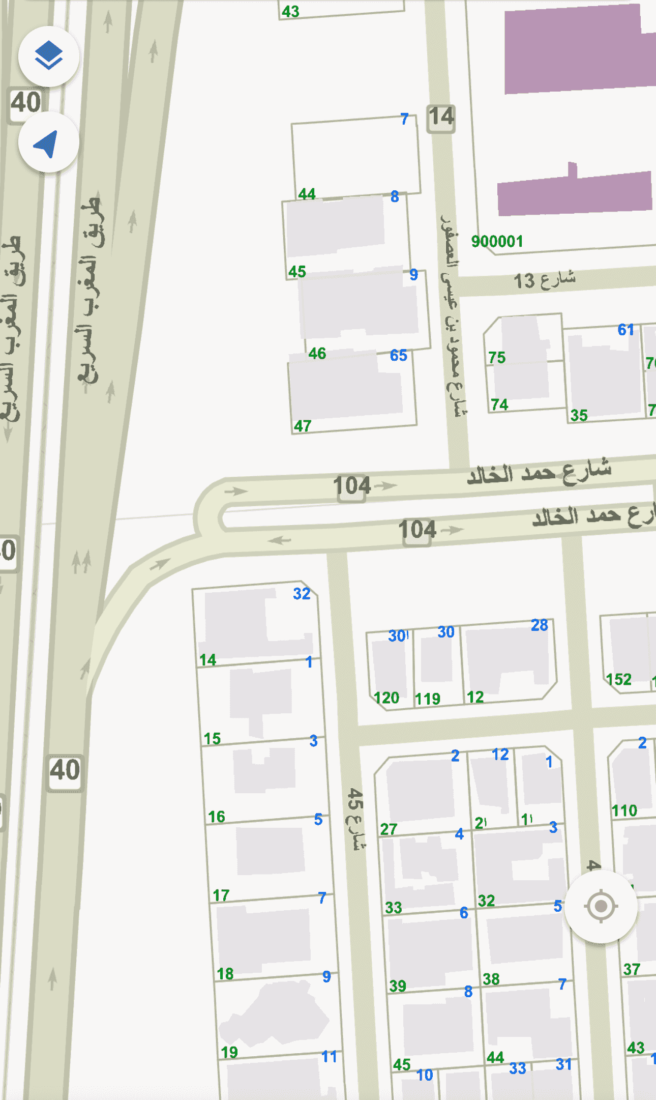 للبيع ارض في القادسية المساحة 1000م