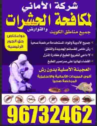 شركة الأماني لمكافحة الحشرات والقوارض
