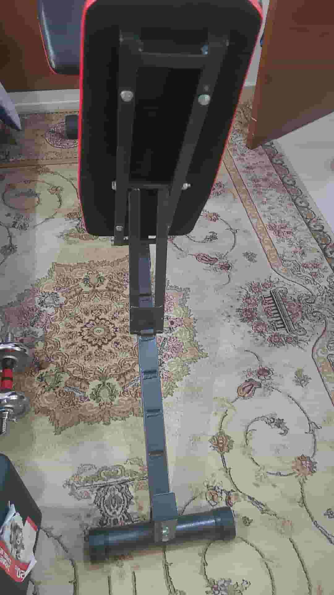 كرسي رياضة و دامبل حديد ممتاز