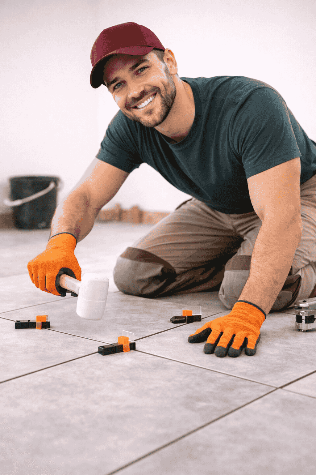 Installation of ceramics and floors - professional work 
