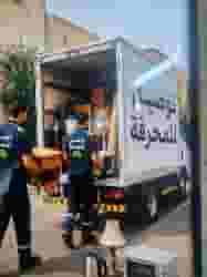 Transfer of the tents of Bayan Musharraf