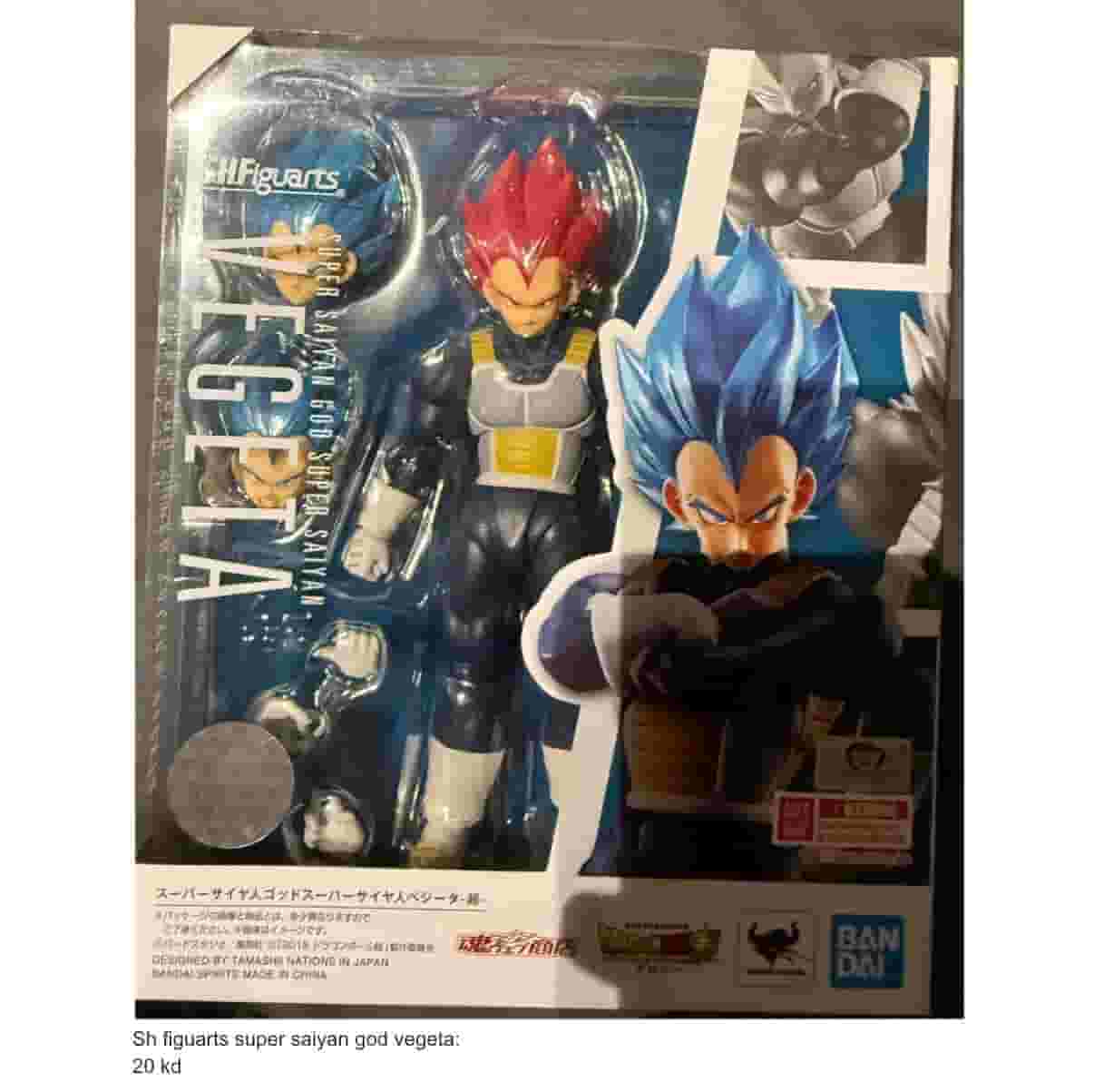 The original Dragon Ball Z figures