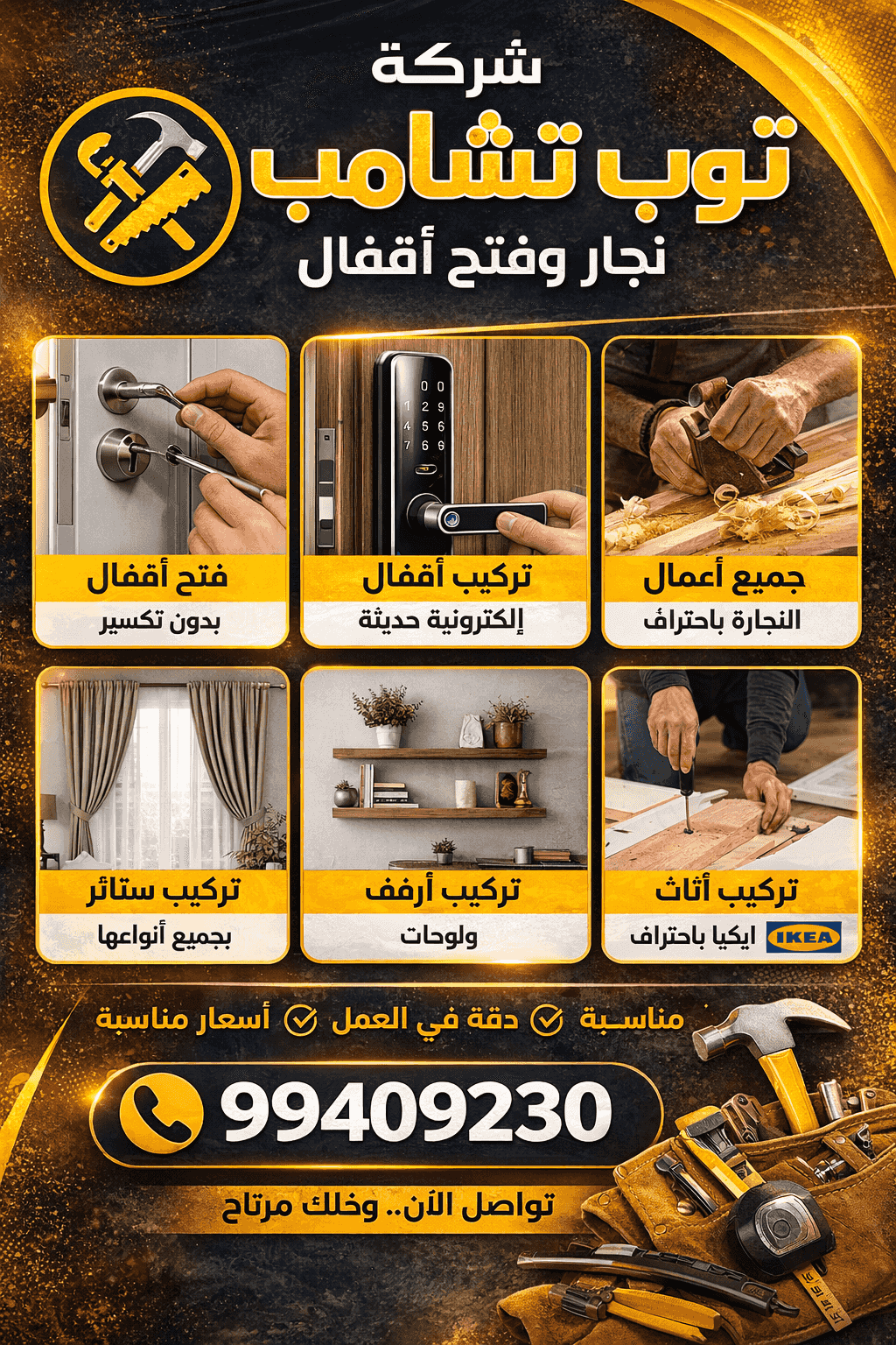 Carpenter and locksmith