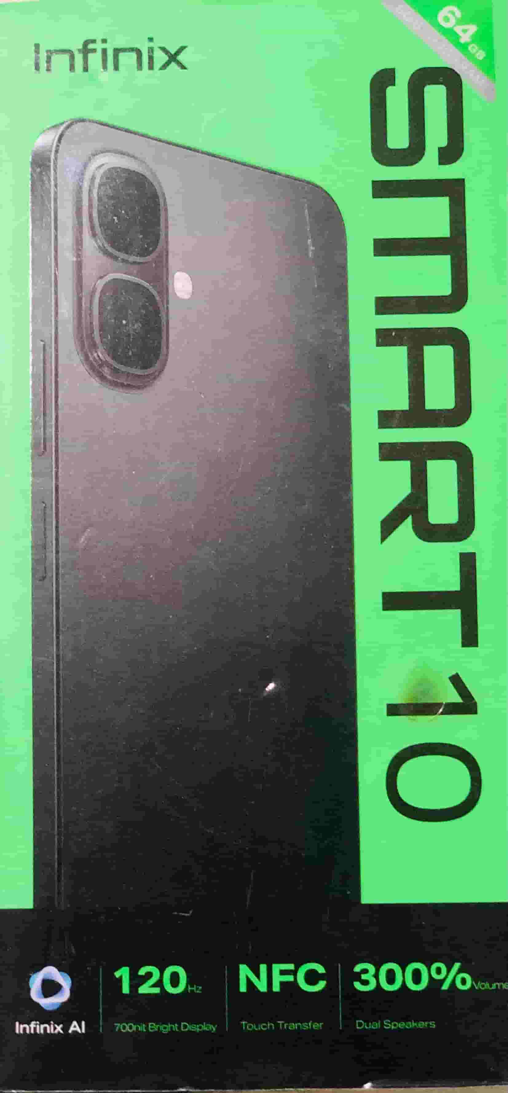 Infinix Smart 10 (حالة ممتازة) - الضمان+الشاحن مشمول