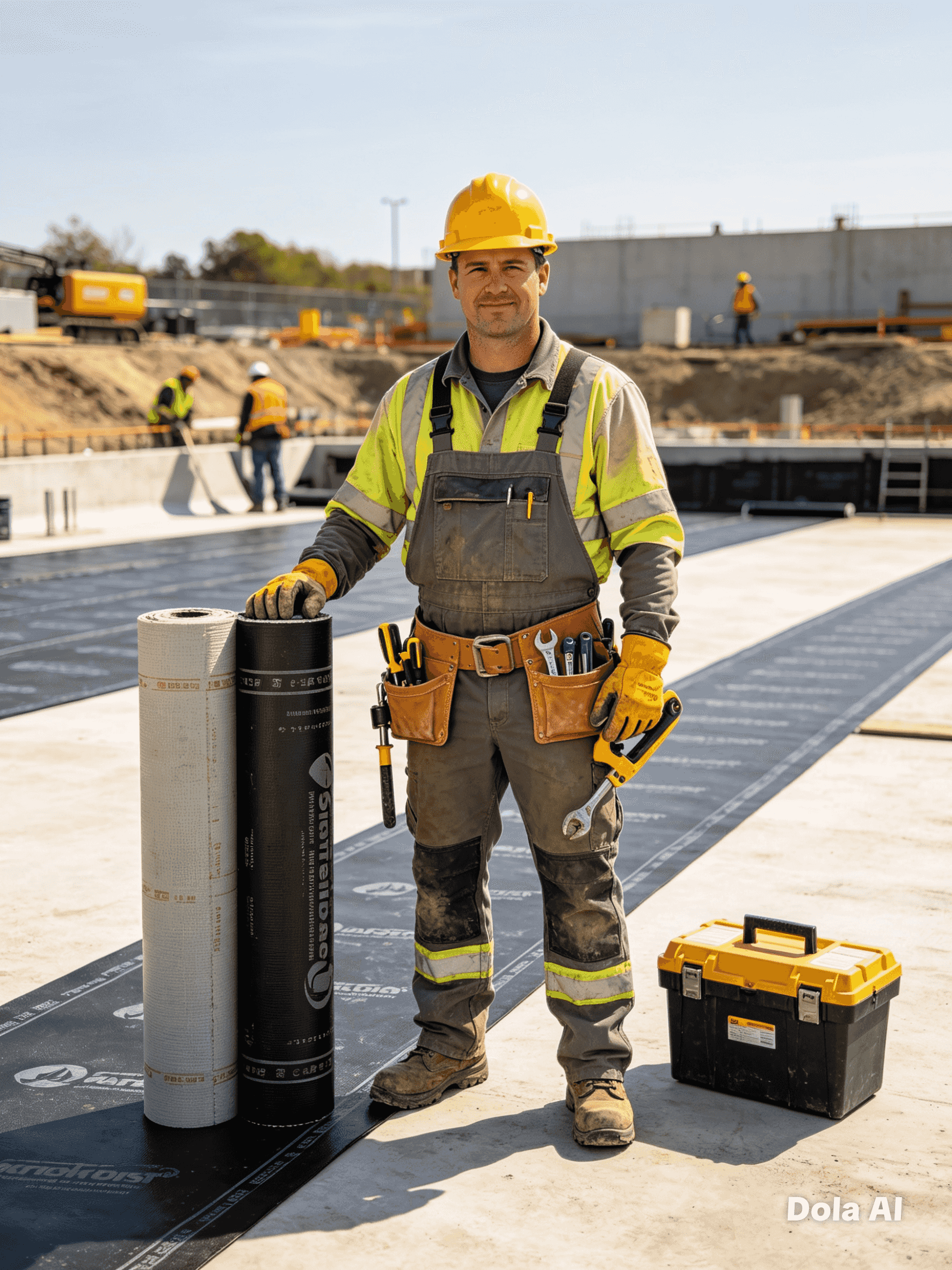 Professional insulation technician