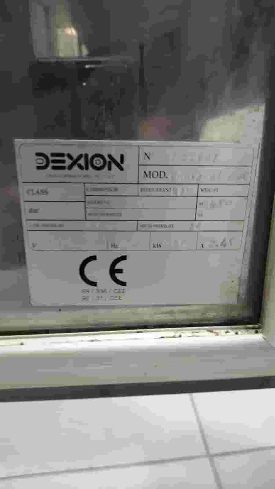 For sale, there are 2 Dixon stainless steel refrigerators