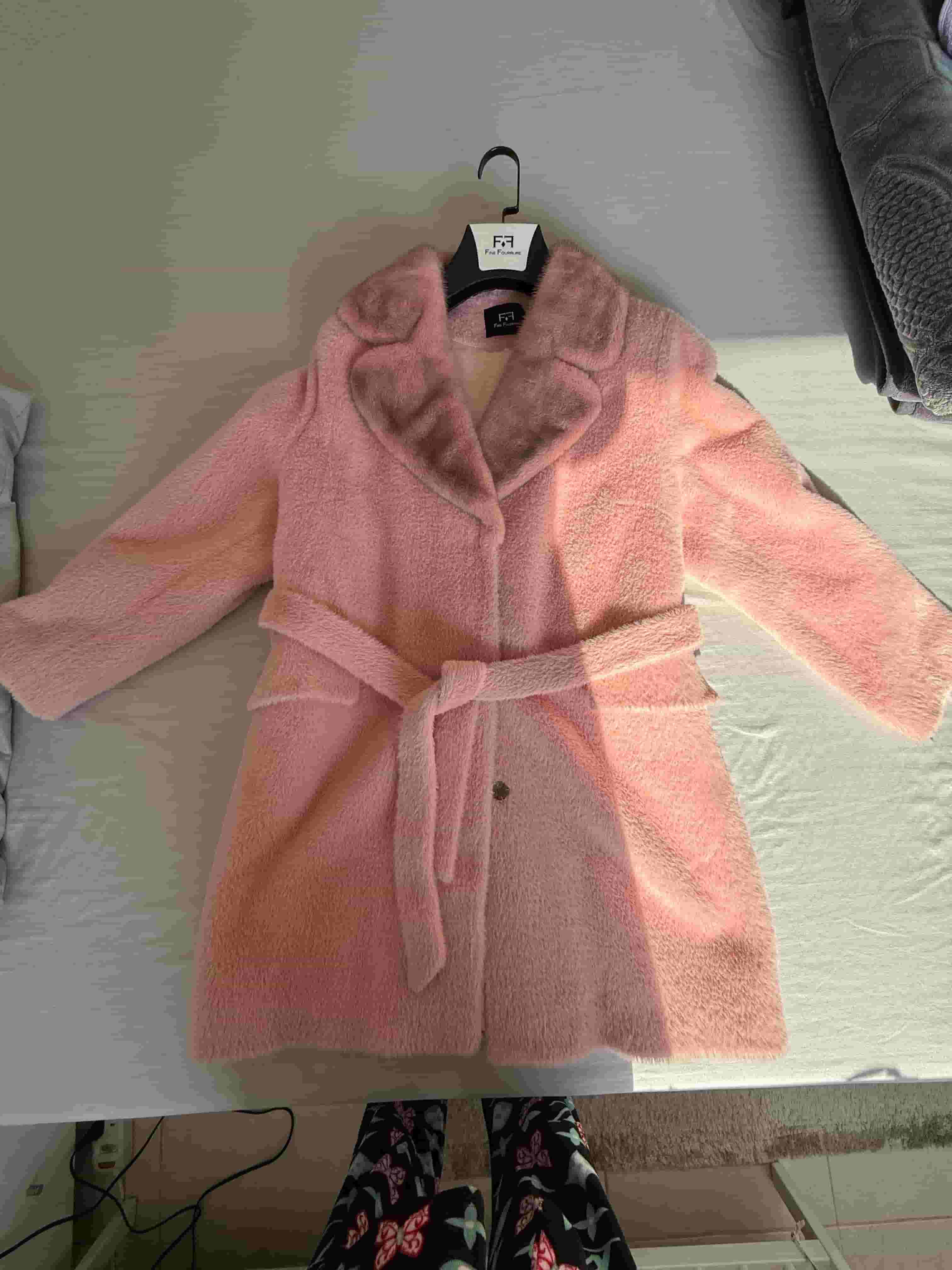 100% natural fur jacket for sale