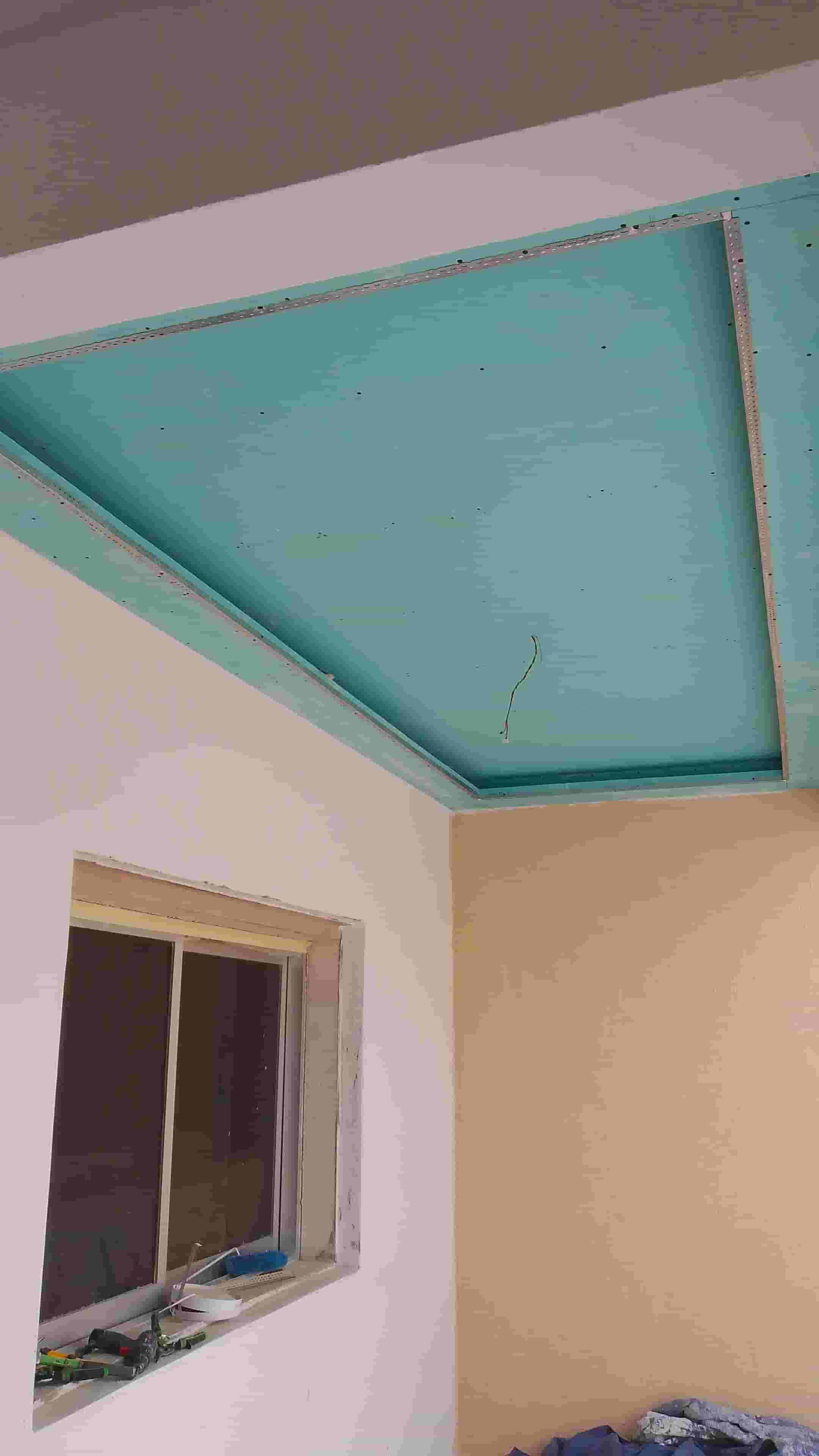 Gypsum board decor 