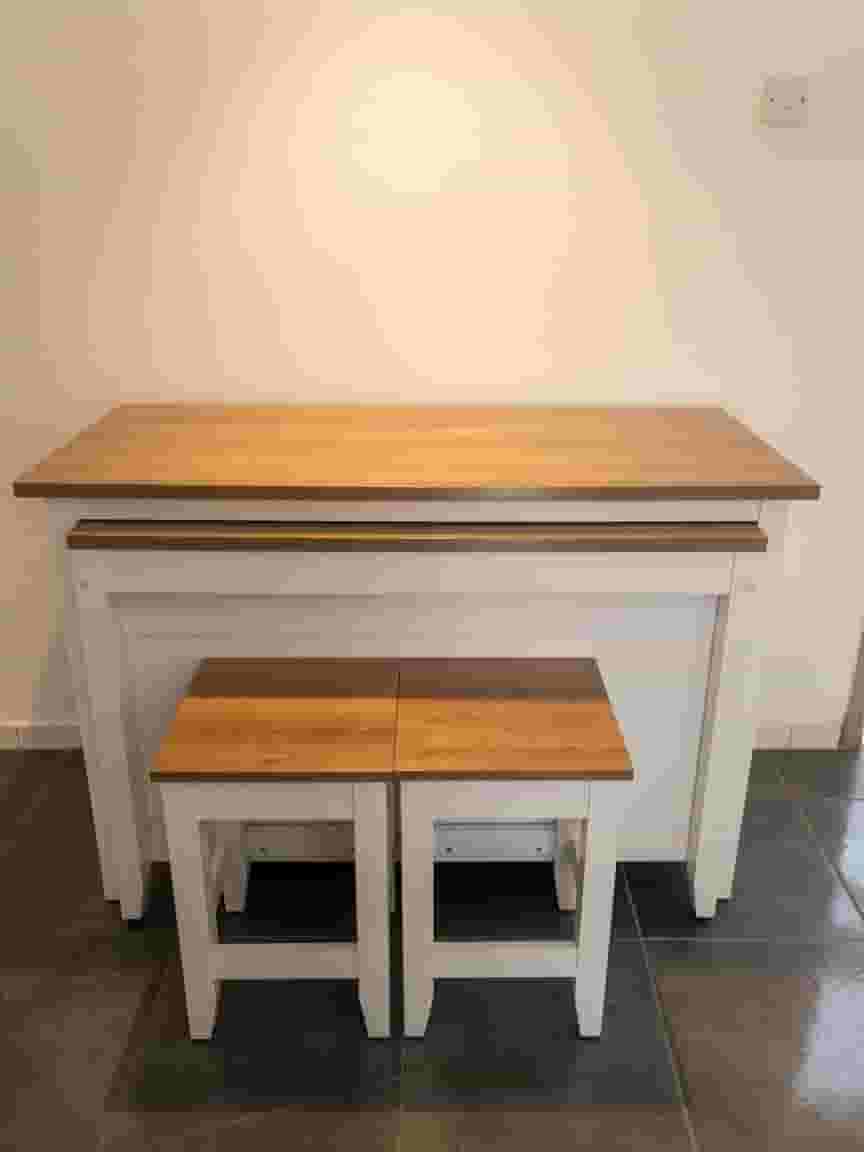 Kitchen table with two chairs 