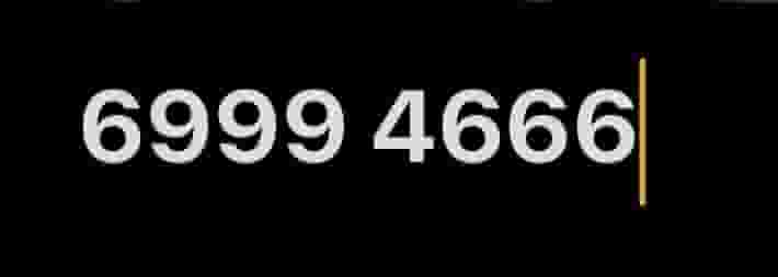 Special number for sale