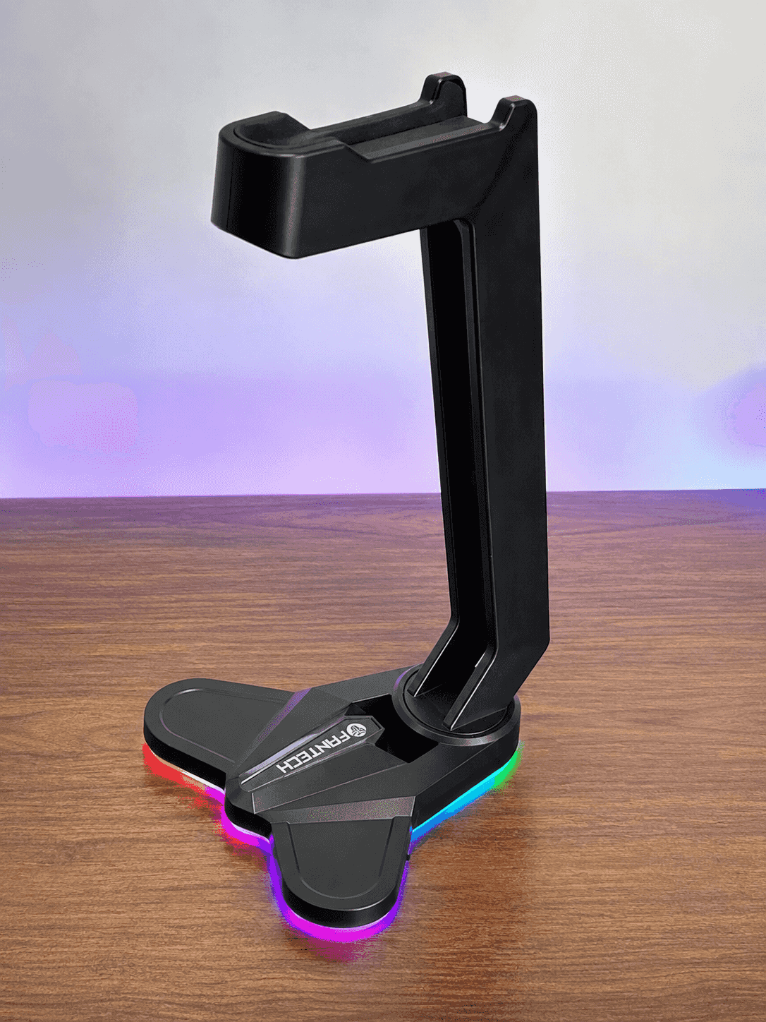 استند سماعه قيمنق فيه اضاءه RGB