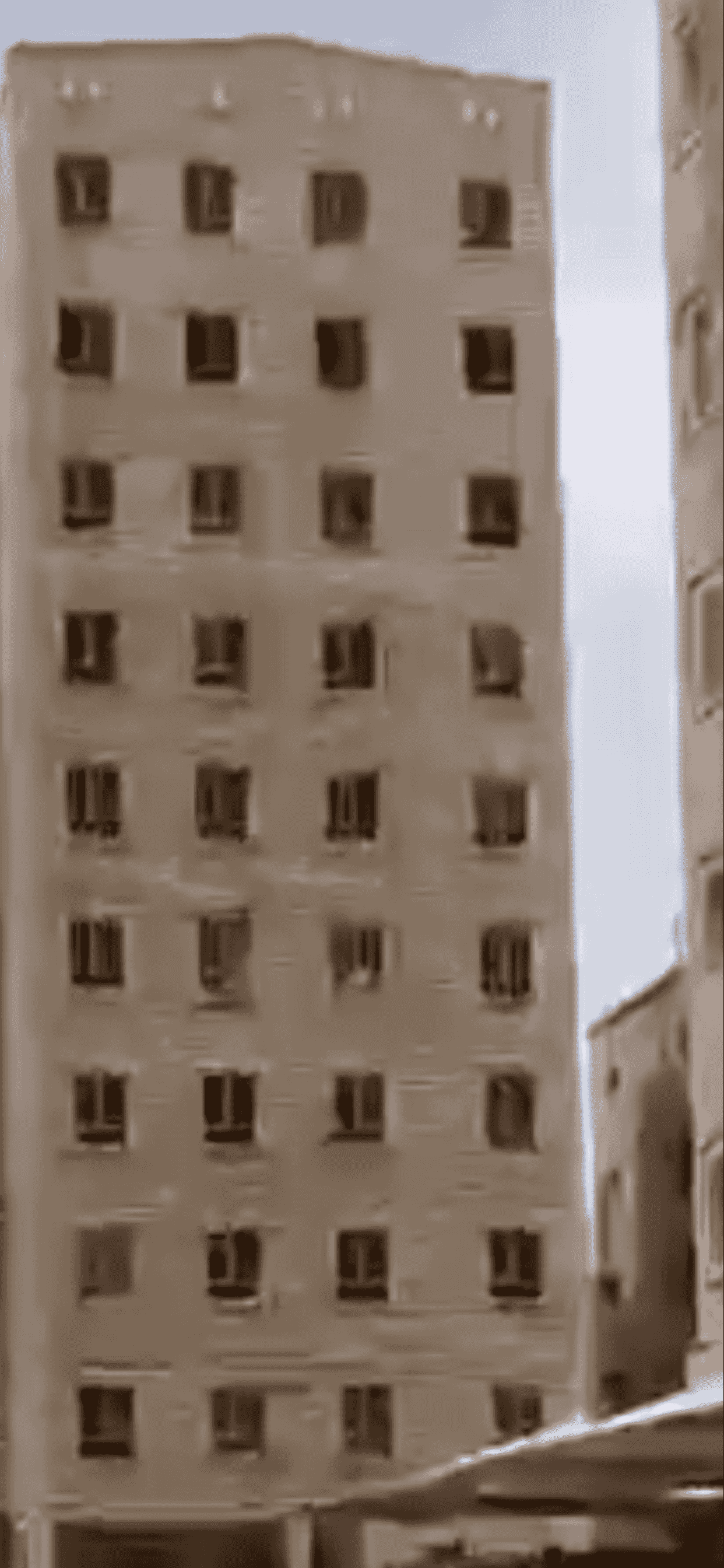 530 m building around me opposite the square