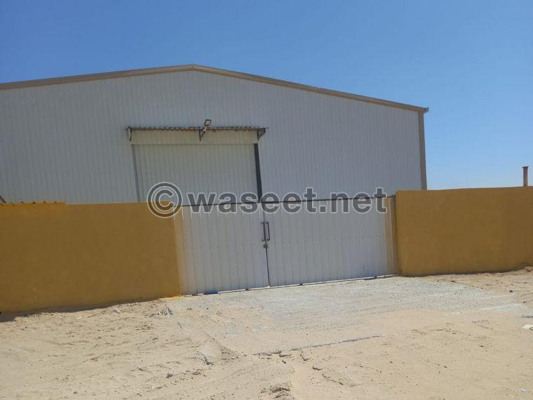 For rent a warehouse in Shuaiba with an area of 5 thousand meters   0