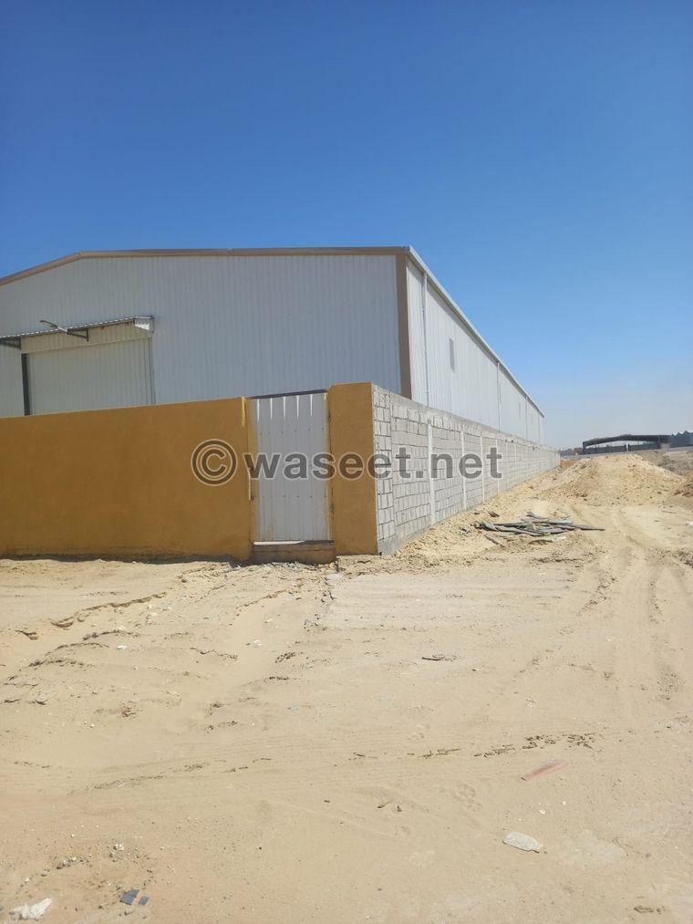 For rent a warehouse in Shuaiba with an area of 5 thousand meters   1