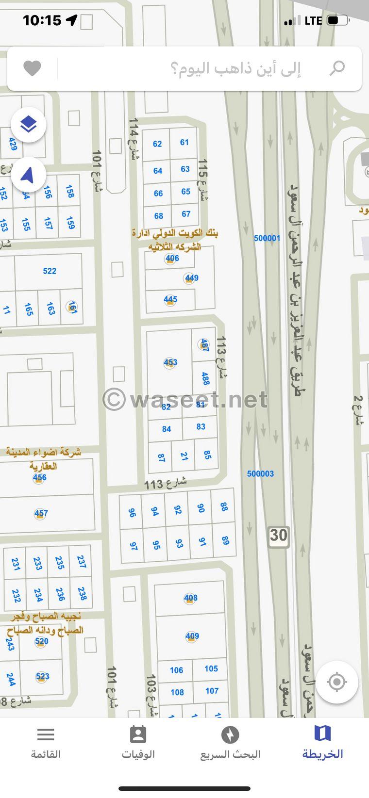 Land 3082 m Sabah Al-Salem, Al-Faheheel Street 0