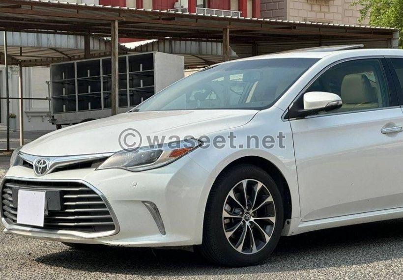 TOYOTA AVALON XLE 2016 MODEL 0