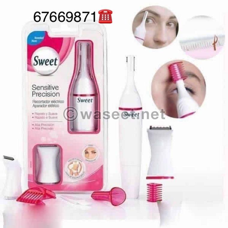 Fit hair removal and eyebrow shaping device 1