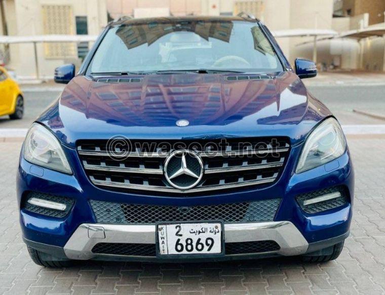 Mercedes ML350 model 2014 0