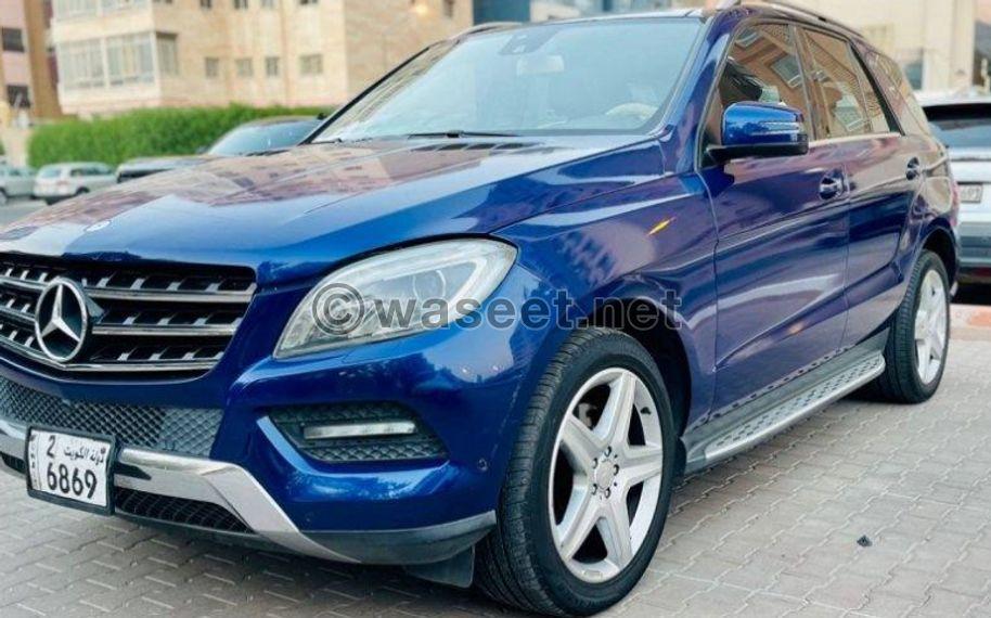 Mercedes ML350 model 2014 1