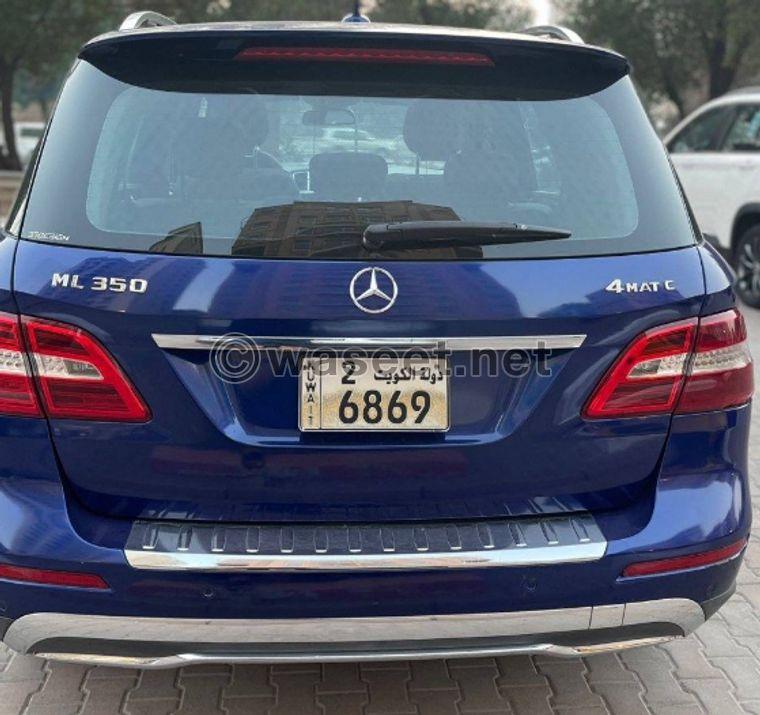 Mercedes ML350 model 2014 2