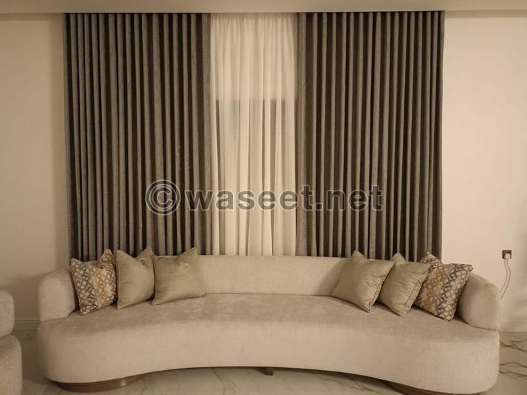 Upholstery and curtain  10