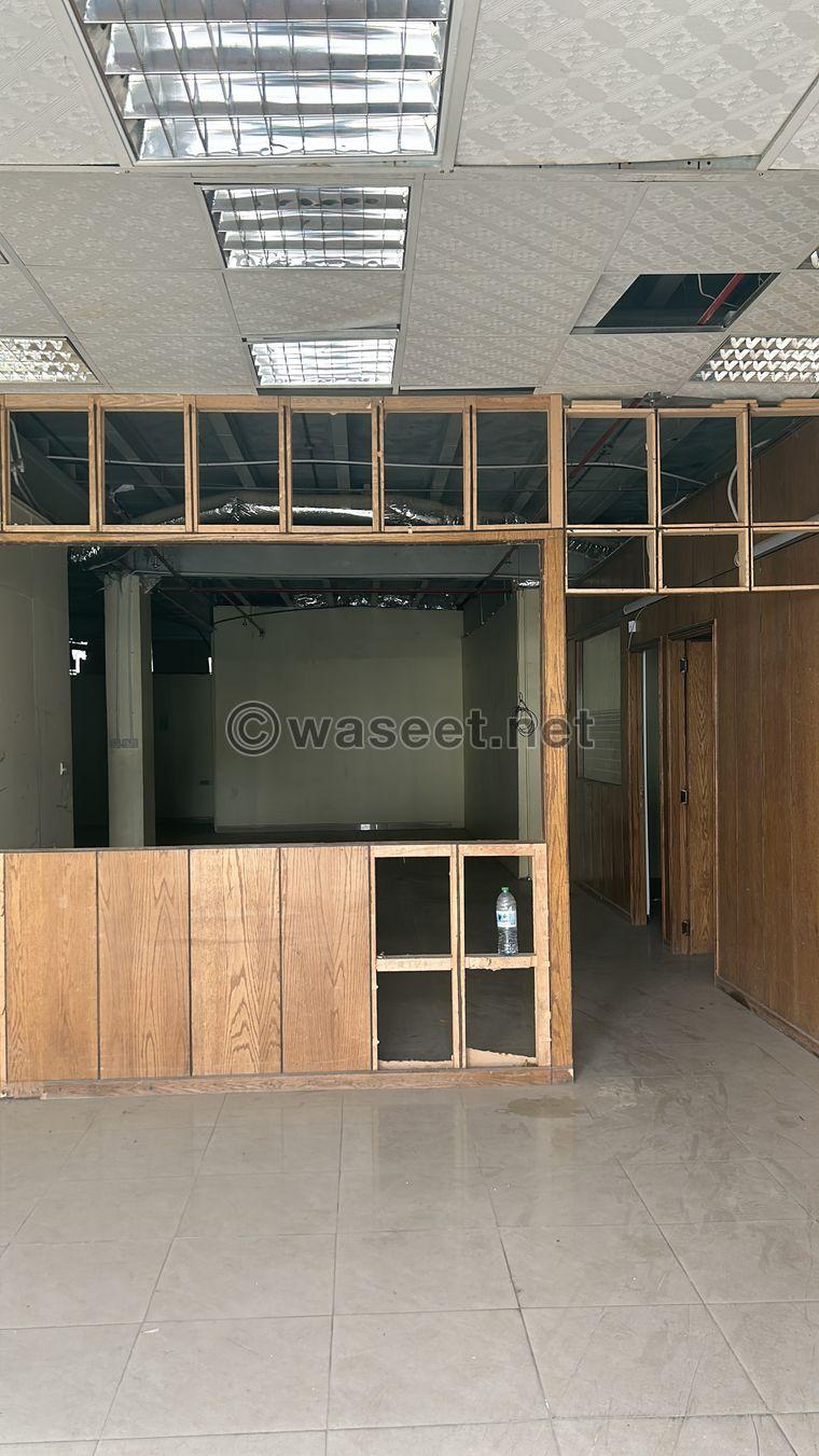 For rent a 220 meter shop in East Ahmadi 0