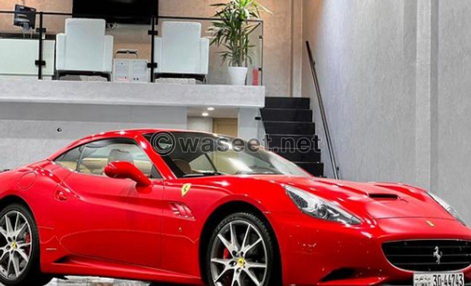   Ferrari California model 2013 1