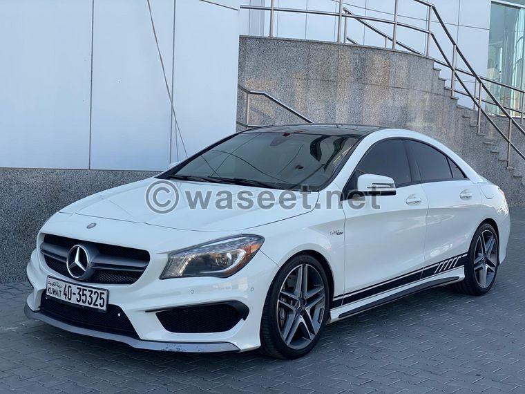 For sale Mercedes CLA45 model 2014  1